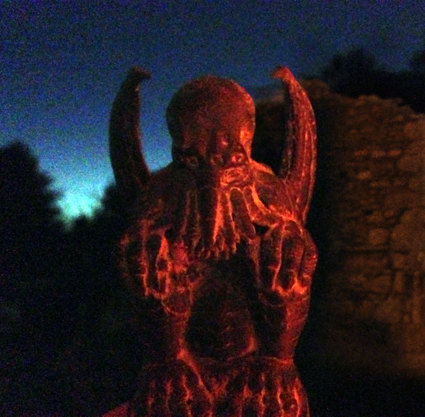 Cthulhu by fire light