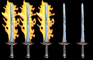 three flamers